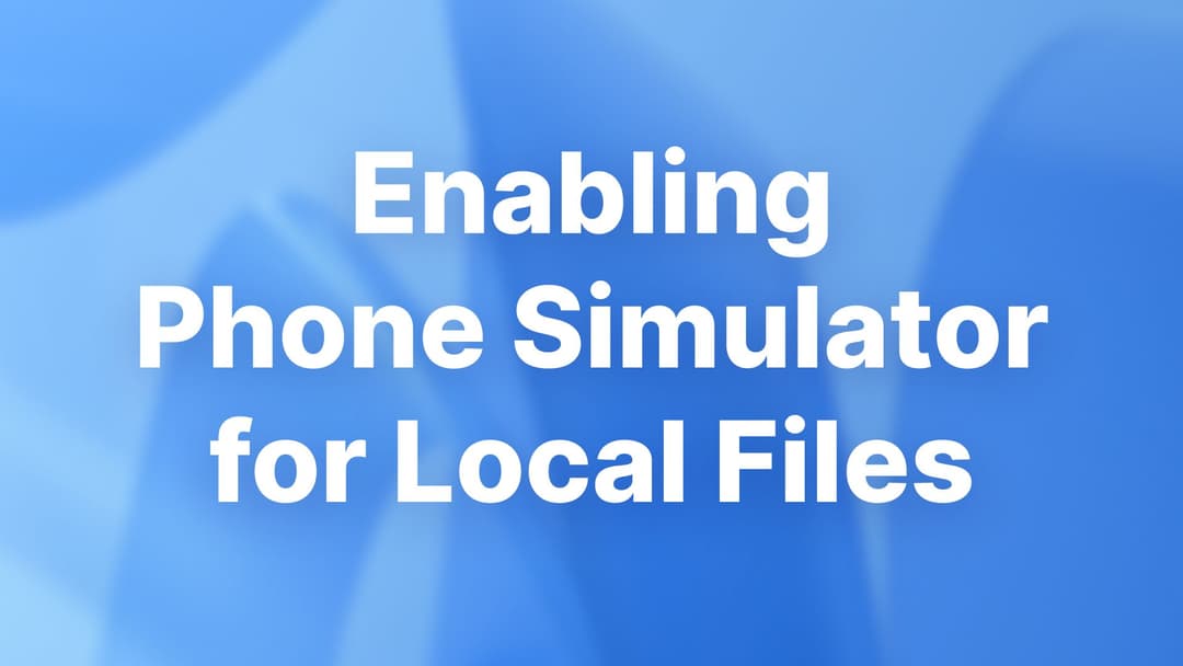 How to Enable Phone Simulator for Local Files in Chrome | Phone Simulator